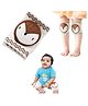 MumsLap Baby Pads For Crawling and Walking - Knee/Elbow Guards - 1 Pair