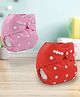 Sparkle Joy Free Size Reusable Cloth Diaper Without Insert Pack Of 2 - Pink & Red