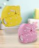 Sparkle Joy Free Size Reusable Cloth Diaper Without Insert Pack Of 2 - Yellow & Pink