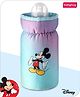 Babyhug Disney Feeding Bottle Cover Mickey & Friends Print Medium - Purple| Stylish| New Born| Boys and Girls| Elastic Neck and Carry Tag| Machine Washable| for Standard and Wide Neck Bottles - 260 ml