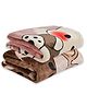 Florida All Season AC Baby Blanket Swaddler Wrapper Flannel Soft and Comfortable for New Born Babies with Adorable Prints and Designs - Pack of 2 Multicolor