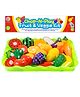 Ratnas Chop N Play Fruit & Veggie Kit Set of 18 Pieces - Color & Shape May Vary