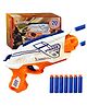 FunBlast Gun Pistol Shooting Toy Gun with 20 Foam Bullets