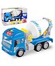 FunBlast Cement Mixer Truck Toy with 6 Wheels, Light and Sound  Multicolor
