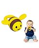 FunBlast Bee Shaped Silicone Teether Toy for Babies  Pack of 1