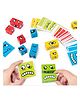 Sanjary Wooden Expression Puzzle Wooden  cubeToys puzzle color design may vary