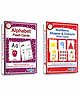 Meraki Babies Alphabet, Number, Shapes & Colours Flash Cards for Kids - 58 Both Side Printed Cards