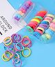 Babyhug Hair Rubber Bands Pack of 60 - Multicolor
