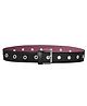 Childway Solid Square Shape Belt - Black