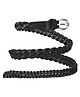 Childway Solid Pentgon Shape Belt - Black