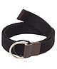 Childway Solid Pentgon Shape Belt - Black