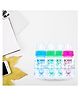 Babyme Anti-Colic Classic Printed Feeding Bottle for Baby/Newborn/Infant, BPA Free - (Multicolor) (150 ml)
