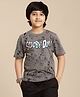 Kidsville Scooby Doo Featuring Half Sleeves Character  Printed Tee -Grey