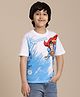 Kidsville DC Comics Featuring Half Sleeves Superman Printed Tee - White