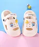 Cute Walk by Babyhug Clogs with 3D Applique - Off White