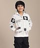 Kidsville Marvel Avengers Featuring Full Sleeves Spiderman Printed Hoodie - Off White