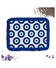 Baby of Mine Rai Mustard Seed Pillow for New Born Baby Round Head Shaping Pillow 0 to 24 Months Refillable Mustard Seed Pillow - Evil Eye