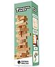 PW Curious Jr. Tumbling Tower| Strategic Woodden Block Stacking Game for Kids 6+ Years with 48 numbered pcs for Hand-Eye Coordination, Focus and Patience Development