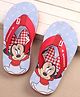 Cute Walk by Babyhug Disney Minnie Mouse Printed Slip On Flip Flops - Red