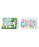 My First Jungle and Princess Busy Puzzle Book : Early Learning Binder book with Activities, Montessori Book with hook and loop, Sticker Activity Book for Early Learners | Combo of 2 Busy Puzzle Books