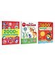 2000+ Reward Stickers, My First Dinosaur Sticker Book with 101+ Stickers and 1600 Mosaic Stickers With Colouring for kids:Fun Sticker Book for Teachers & Parents, Sticker book for kids|Pack of 3 Books