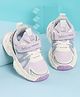 KIDLINGSS Zig Zag Design High Top Sports Shoes - Purple