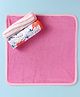 OHMS Terry Knit Towel & Wrappers with Stripes & Animal Print L 41 x B 39 cm Pack of 3 - Multicolor