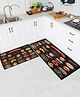 A Vintage Affair Bakery Collection Kitchen Floor Mats (Set of 2)