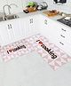 A Vintage Affair I Love Cooking Kitchen Floor Mats (Set of 2)