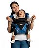 Littlebum Cold Waves Shoulder Baby Carrier | Lightweight, Breathable, Adjustable and perfect for front and back carrying | Ideal for outdoor use, with added pockets for convenience