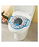 Babyhug Baby Potty Seat With Cars Print - Light Blue