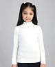 BaawRi Cotton Jersey Full Sleeves Solid Top - Cream
