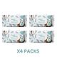 Kim & Kimmy 99% Water Organic Baby Wet Wipes, 70 Counts, Pack of 4