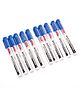 UNOMAX Whitetron Whiteboard Marker Pack of 10 -  Blue