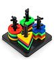 Enorme Geometric Plastic Blocks, Sorting and Stacking Educational Shape Sorter Toys - Multicolor