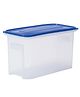 Varmora Smart Plastic Storage Container Rectangular Shape, 10Kg, Blue
