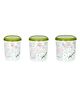 Varmora Glory Round Set Olive Green, 3 Pieces