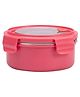 Varmora Homeware UniQ Stainless Steel Lunch Box with Plastic Cover - Pink