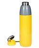Varmora Homeware Veto 1 Litre SS Insulated Water Bottle 100% Virgin Plastic Hot & Cold Compatible - Yellow