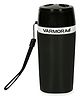 Varmora Homeware Aqua Optima Insulated Water Bottle 100% Virgin Plastic Hot & Cold Compatible - Set of 1 - 300 ml - Black