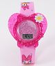 Babyhug Disney Digital Watch Heart Shaped with Daisy Duck Print - Pink