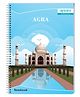 Apsara Single Line Spiral Notebook  Blue - 140Pages (Print may vary)