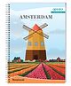 Apsara Single Line Spiral Notebook Blue - 180 Pages (Print may vary)