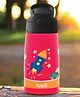 Basil  430 ml Stainless Steel Insulated Sipper Bottle for Kids | Kids Water Bottle for Boys & Girls- Red Adventure