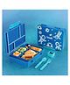 Basil  Binge 5 Compartment BPA Free  Leak Proof Bento Lunch Box for Kids - Space