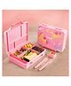 Basil  Binge 5 Compartment BPA Free  Leak Proof Bento Lunch Box for Kids - Unicorn