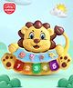 Babyhug Musical Lion Piano with Light-Up Keys & Animal Sounds and Melodies|Auditory & Motor Skill Development|Colorful Design,Volume Control,Baby-Safe Build|3+ Years| BIS|Yellow