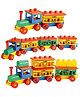 TOYFUN Chhook Chhook Train For Kids - 40 pieces - No batteries required