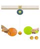 MUREN Portable Hanging Table Tennis Ping Pong Ball Adjustable String- self-training 1 Set- Multicolor