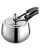 Vinod 18/8 Stainless Steel Sandwich Bottom Handi Shape Inner Lid Europa Pressure Cooker - 3 Ltrs |Induction Friendly